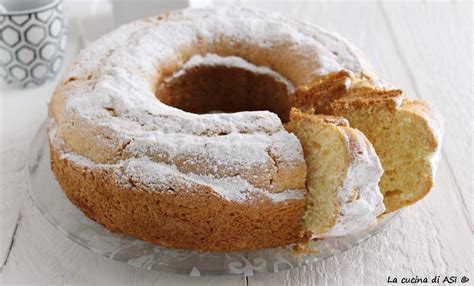 torta classica pane degli angeli